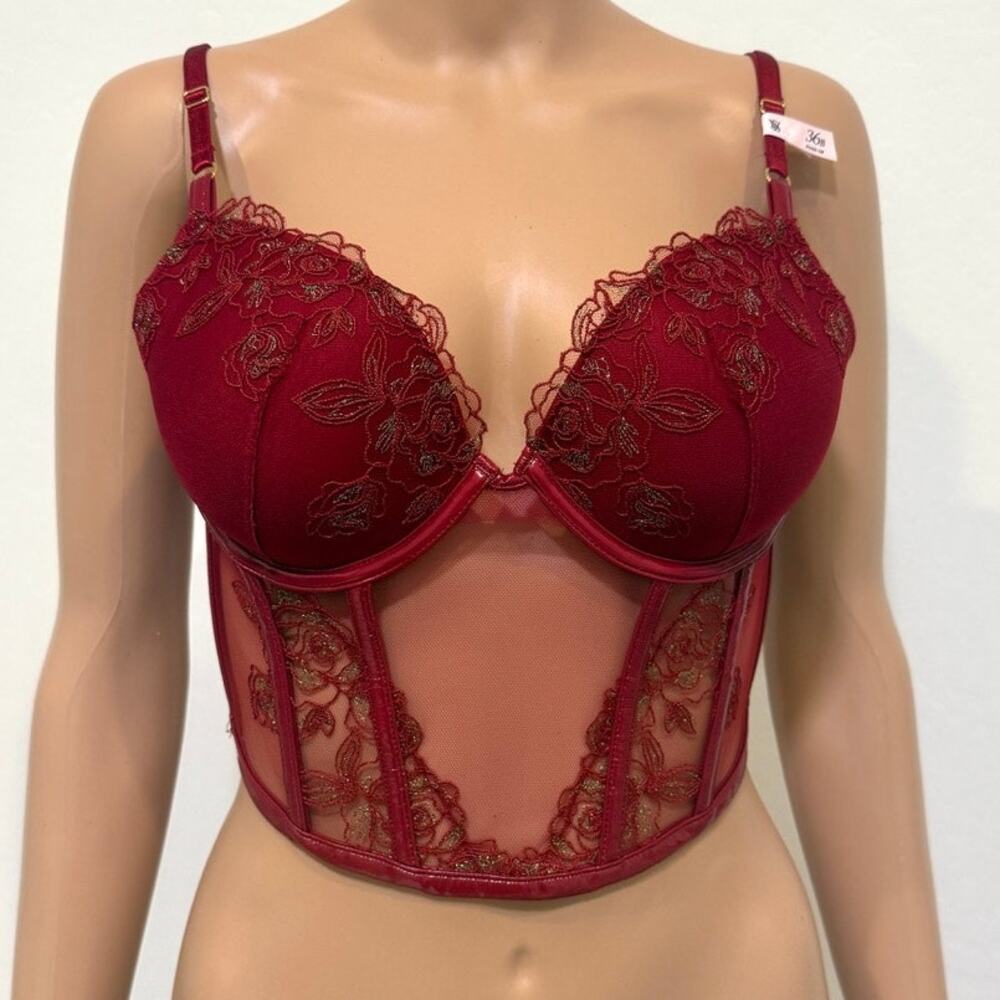 Victoria's Secret 36B Very Sexy Midnight Affair push-up corset BC3 3227 - Picture 10 of 10